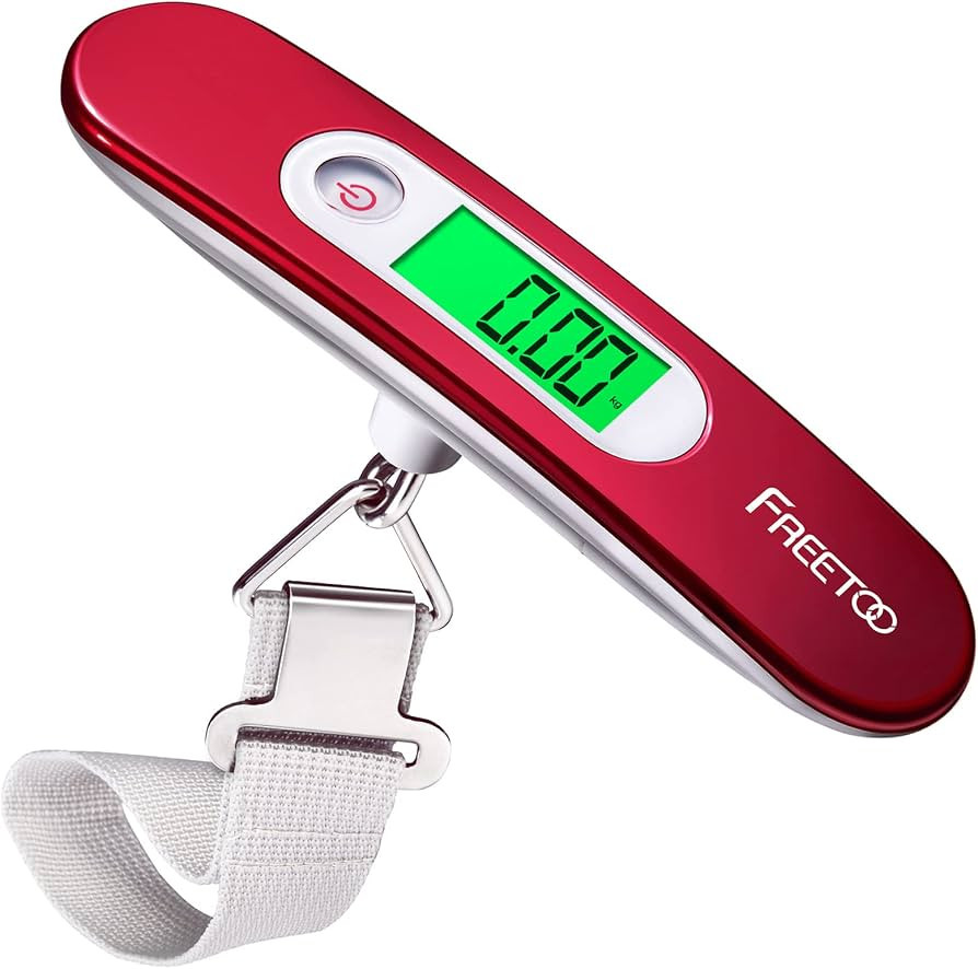 FREETOO Luggage Scale Portable Digital Weight Scale for Travel Suitcase Weigher with Tare Functio... | Amazon (UK)