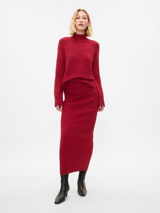 CashSoft Rib Maxi Sweater Skirt | Gap (CA)