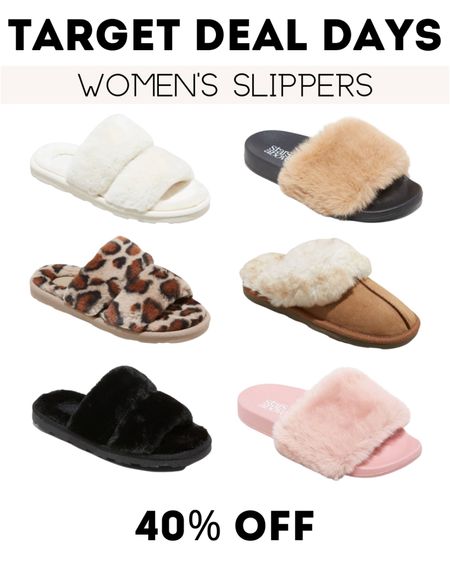 TARGET DEAL DAYS: Women’s slippers are on SALE at Target through 10/8! They’re 40% off and come in several styles & patterns. They’d also be great gifts!


#Target #TargetStyle #TargetFinds #TargetTrends #targetdealdays #dealdays #sale #giftidea #giftsforher #slippers #houseshoes #slides #leopard #leopardslippers #shoes #cozygift #loungewear #winterstyle #christmas #christmasgift #holidaygifts 



#LTKSeasonal #LTKsalealert #LTKshoecrush