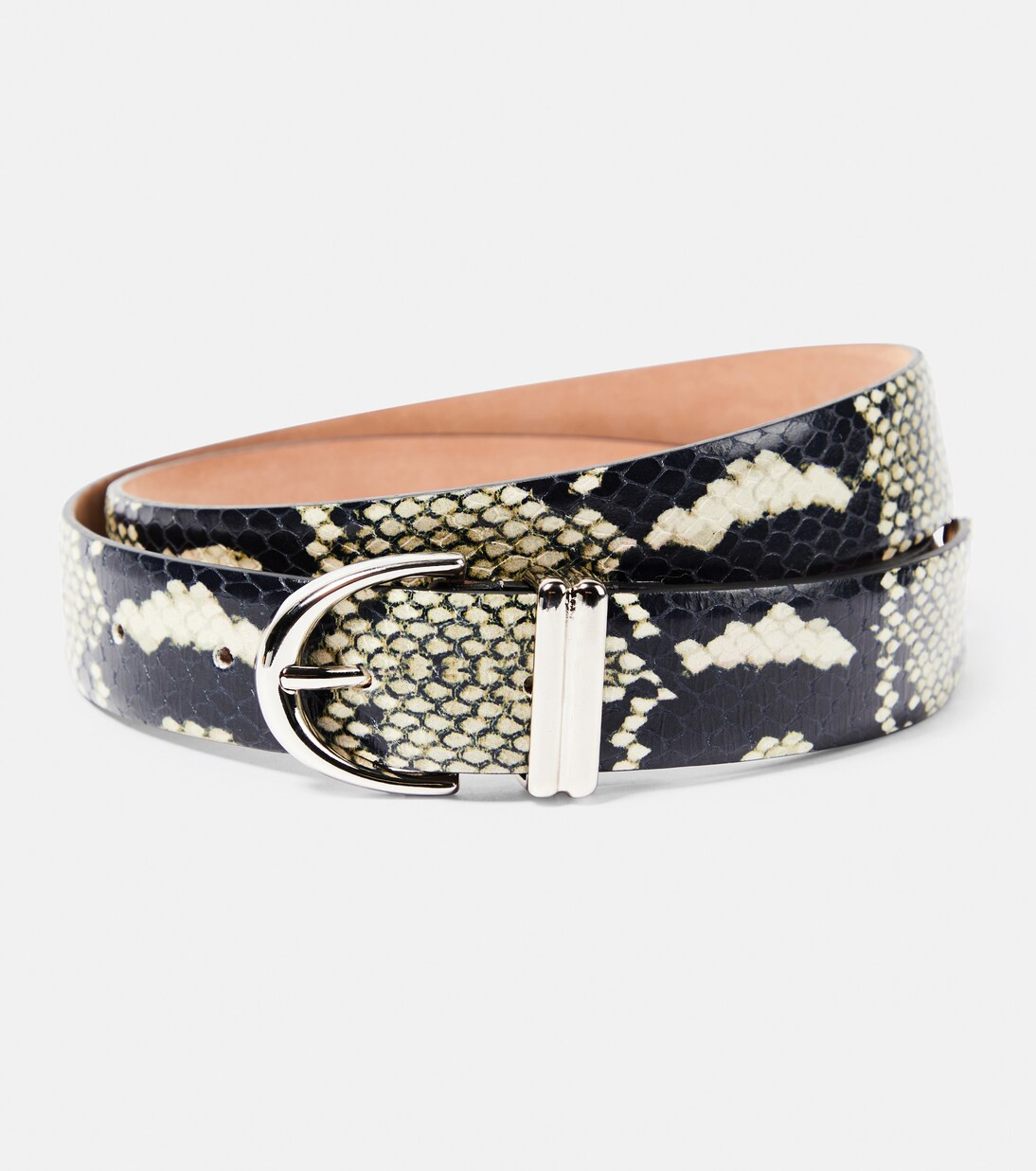 Bambi snake-effect leather belt | Mytheresa (UK)