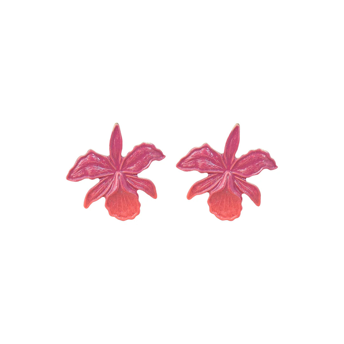 Sunset Orchid Earrings | We Dream in Colour