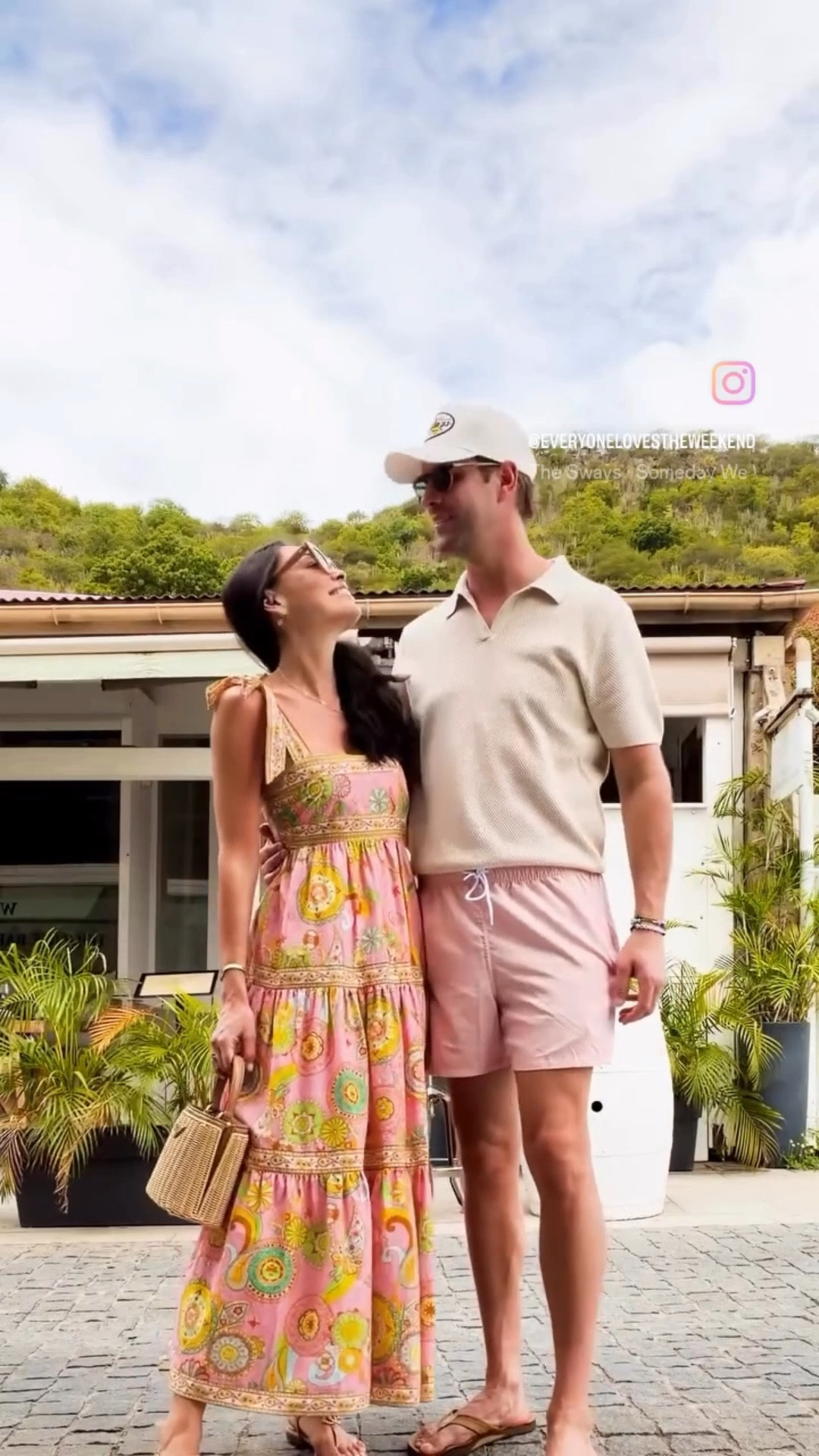 Pink dress for spring, Everyone Loves The Weekend dress, St. Barths outfit, vacation outfit. 

#LTKSeasonal #LTKTravel #LTKdayinmylife