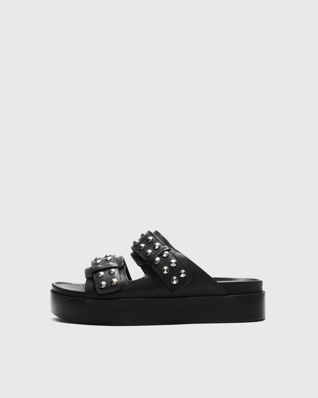 Geo Studded Platform Slide - Leather | rag & bone