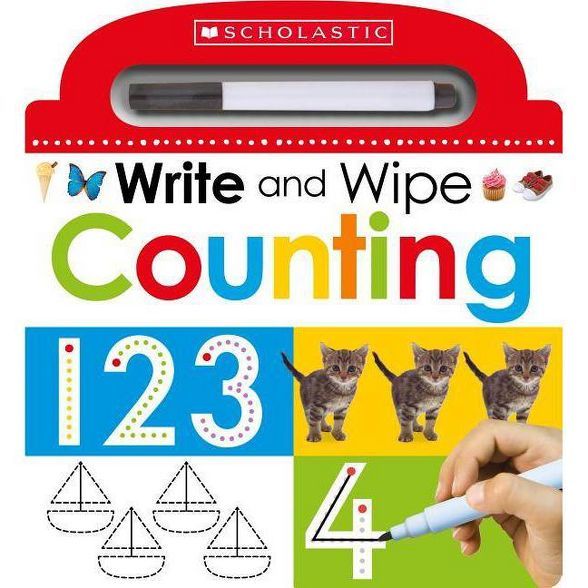 Write and Wipe Counting (Vol 3) (Hardcover) (Scholastic Inc.) | Target