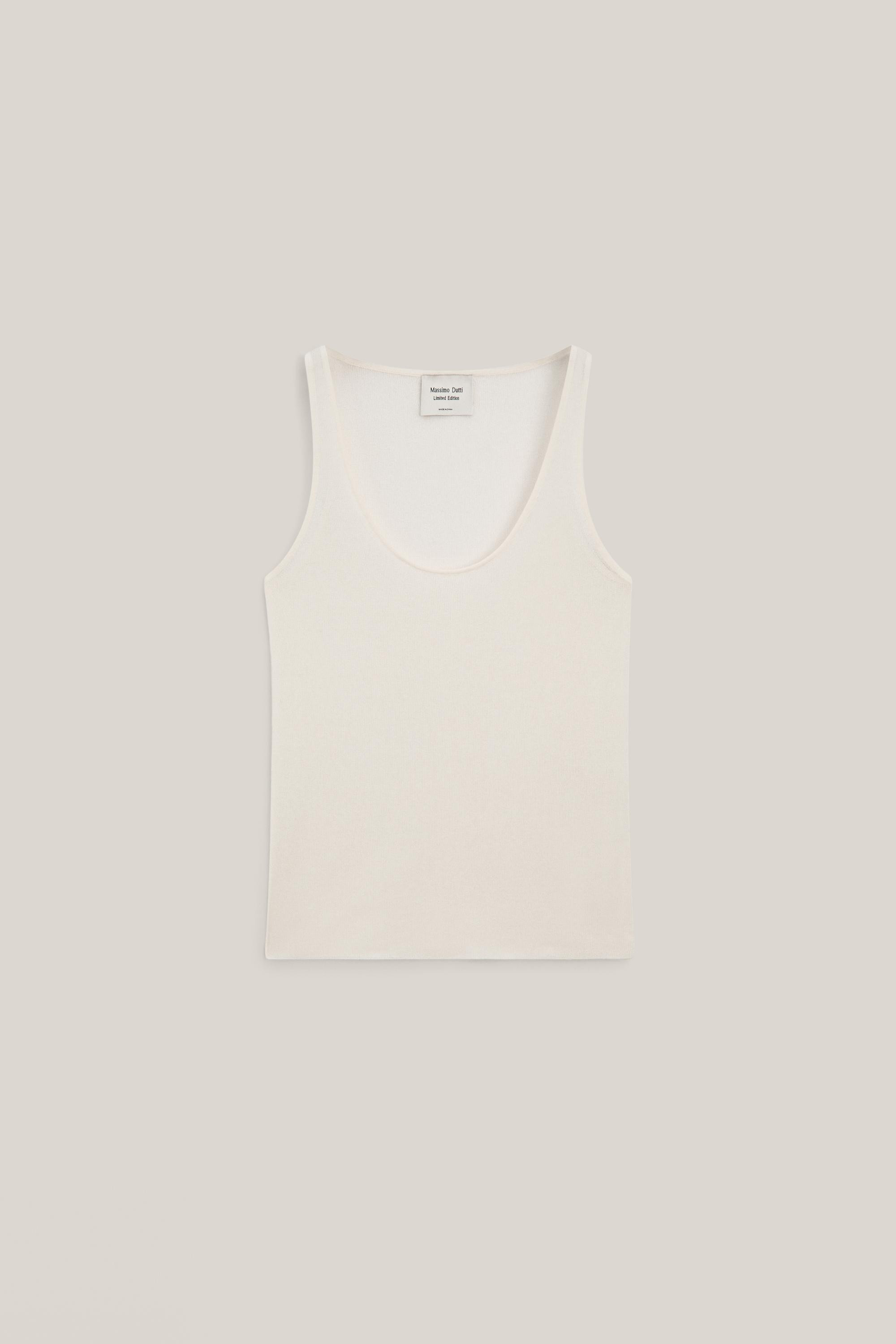 NEW VIEW LOOK
Semi-sheer strappy silk blend top - LIMITED EDITION

 £89.95  Colour:  Off White  ... | Massimo Dutti UK