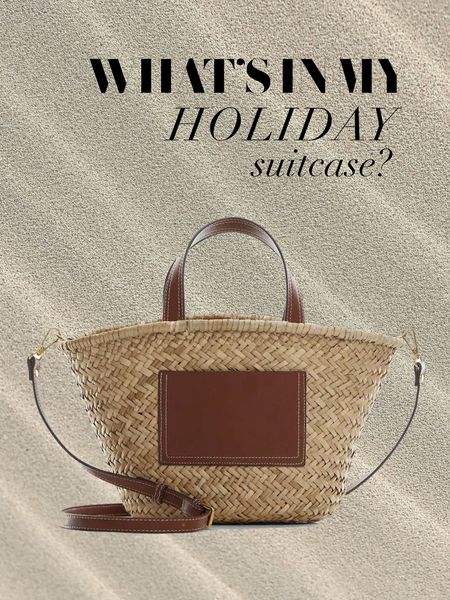 A raffia bag just screams ‘summer holiday on the beach’. This version is a steal too from Mango ☀️
Beach bag | Holiday outfit | Beige bag | Tan bag | Beach outfit | Summer style | Small leather-trimmed woven raffia tote | Mango Natural fiber pocket carrycot

#LTKitbag #LTKSeasonal #LTKtravel
