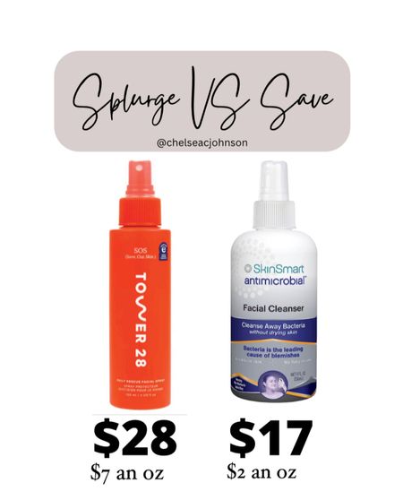 SOS spray and Acne spray. The ance spray has different uses and labels but all the same formula plus on sale for $13!! 

#LTKsalealert #LTKbeauty #LTKxPrimeDay