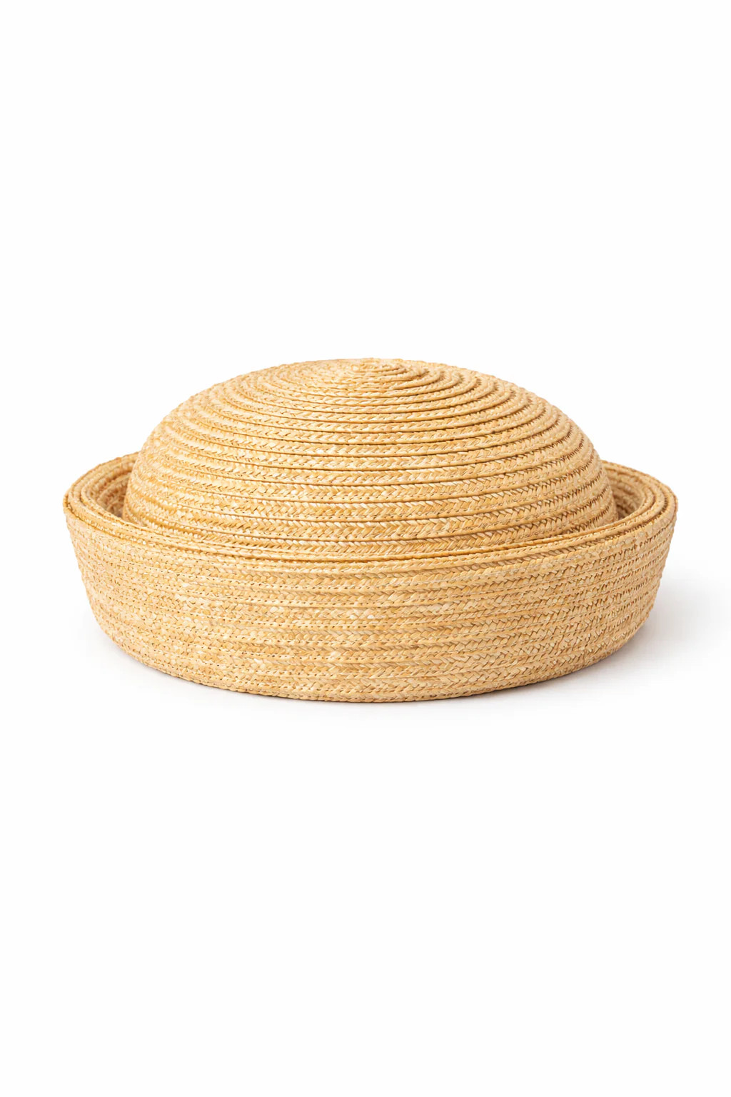 Straw pillbox hat | Second Stories