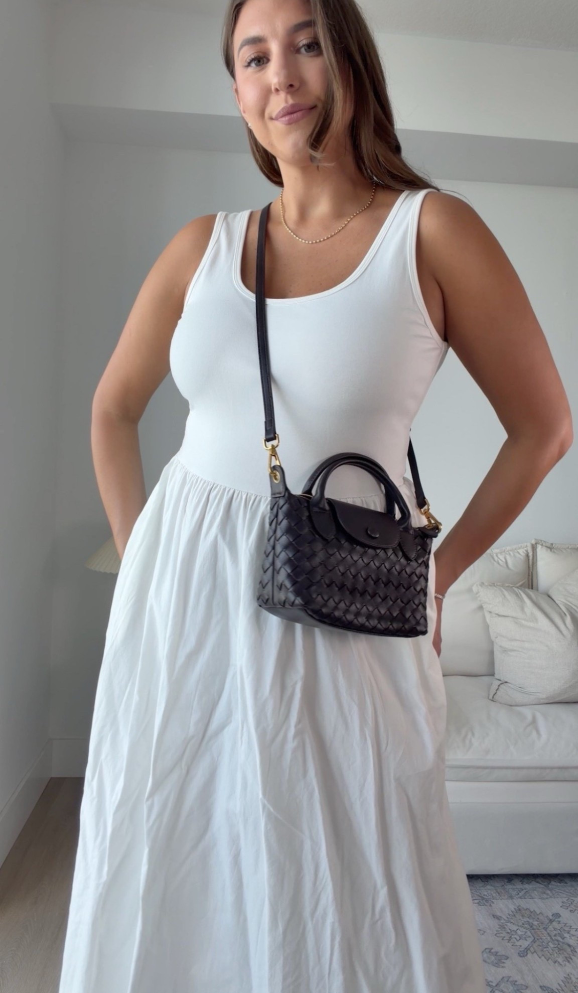 White dress, black bag ✔️

white dress, summer dress, black handbag, woven bag, paris style, chic outfit, minimal look, everyday style

#LTKSeasonal #LTKMothersDay #LTKTravel