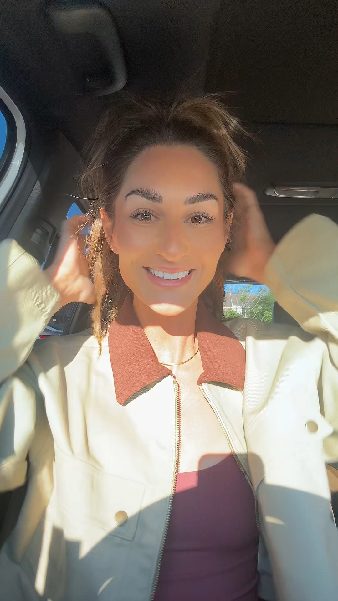 Car Crump Fit Check! Wearing Large in jacket - XS in top and bottoms!

#LTKSeasonal #LTKStyleTip #LTKFindsUnder50