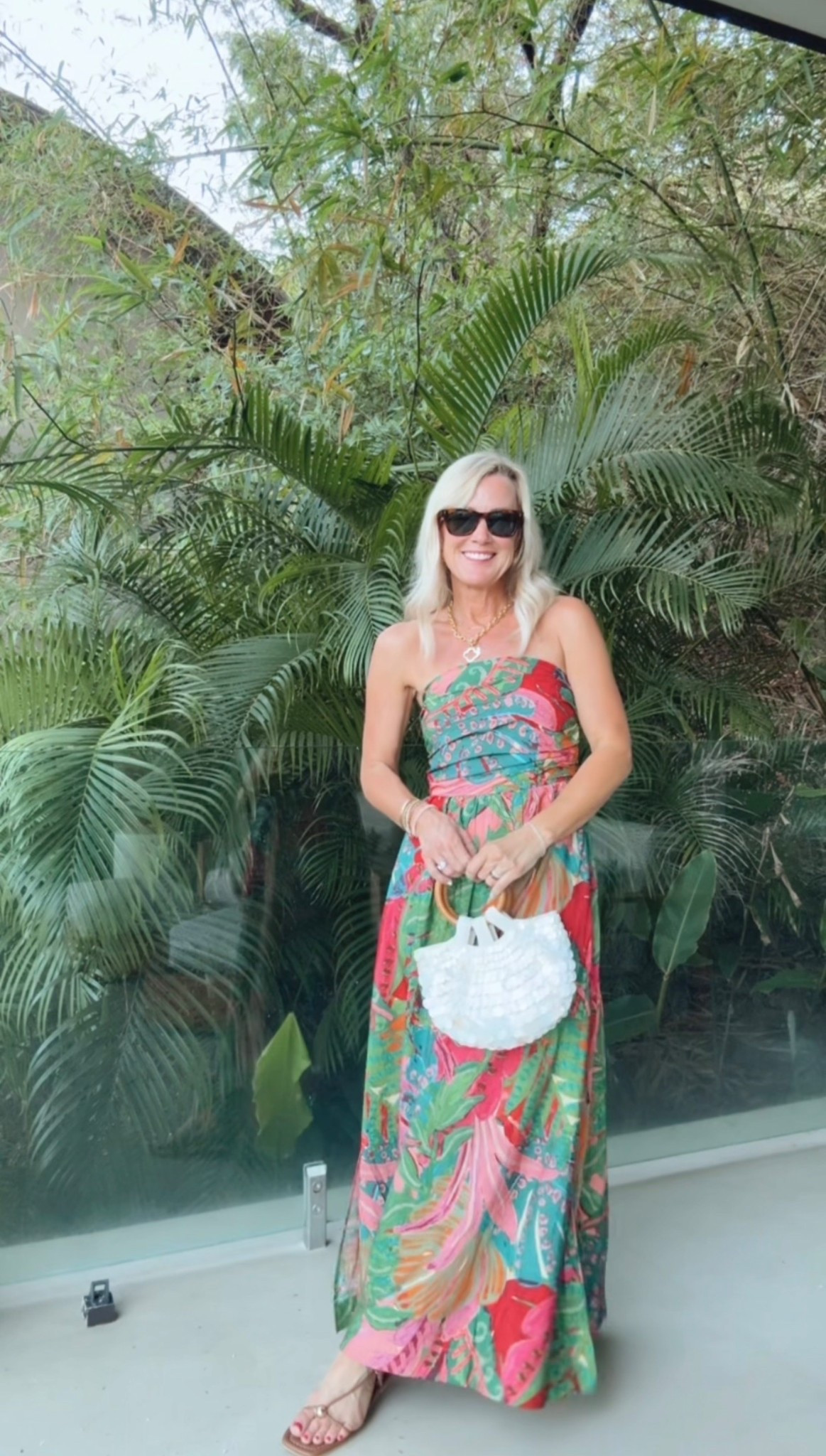 The most effortless colorful dress for vacation! Strapless and so easy to make in into an outfit and style so many different ways! 

Size: small ￼￼

#LTKOver40 #LTKTravel #LTKSeasonal