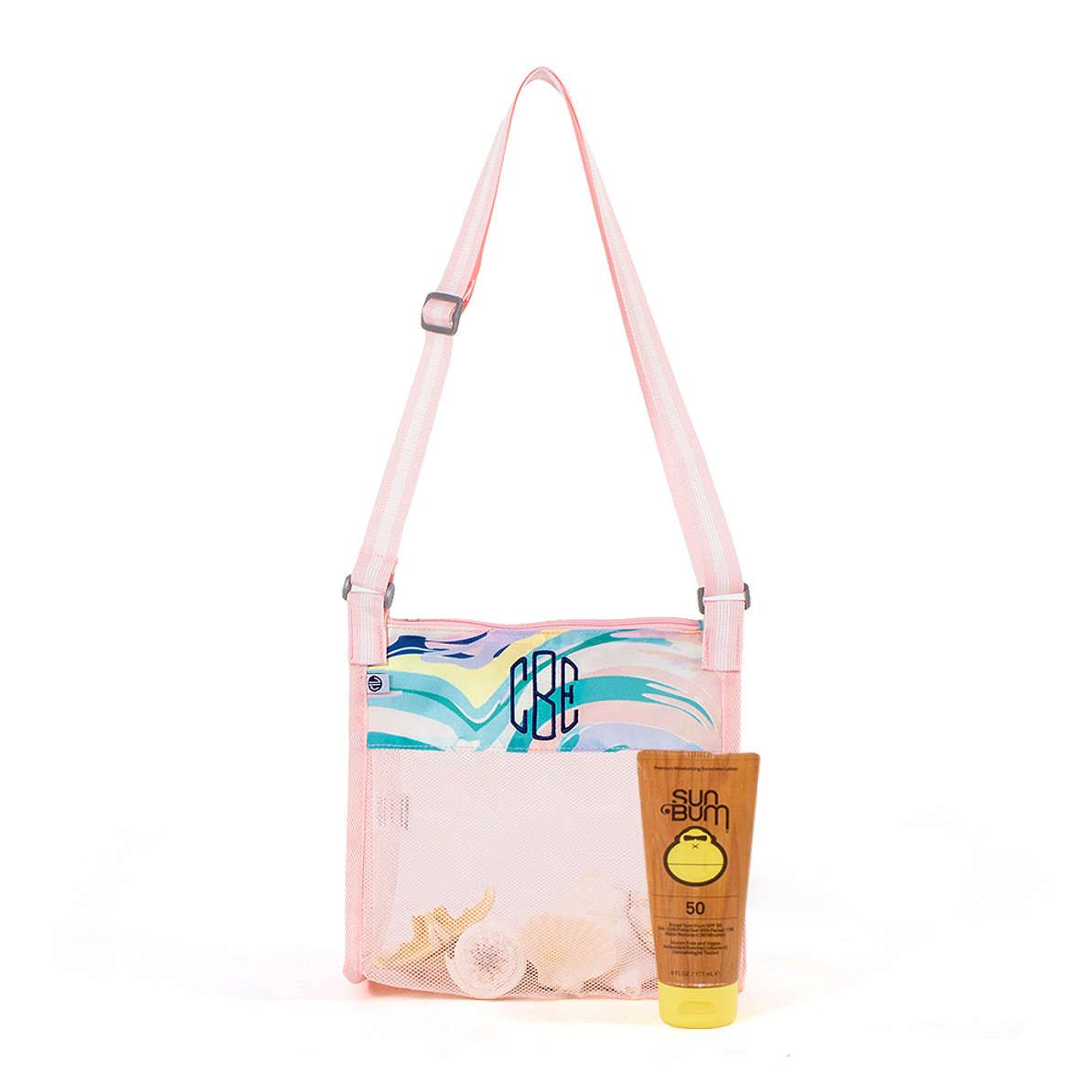 Monogrammed Seashell Bag | Marleylilly