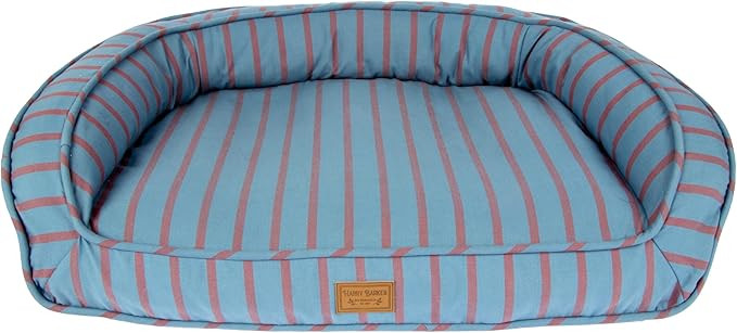 Harry Barker Striped Pillow and Lounger Dog BEDS, Striped Lounger Bed - Large | Amazon (US)