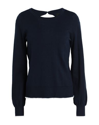 Vero Moda Woman Sweater Navy blue Size XL Cotton, Nylon | YOOX (US)