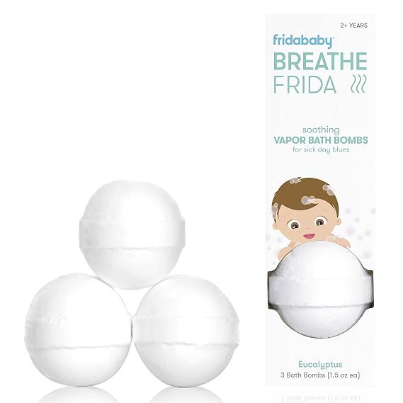 Frida Baby Natural Vapor Bath Bombs, 3 Count | Amazon (US)