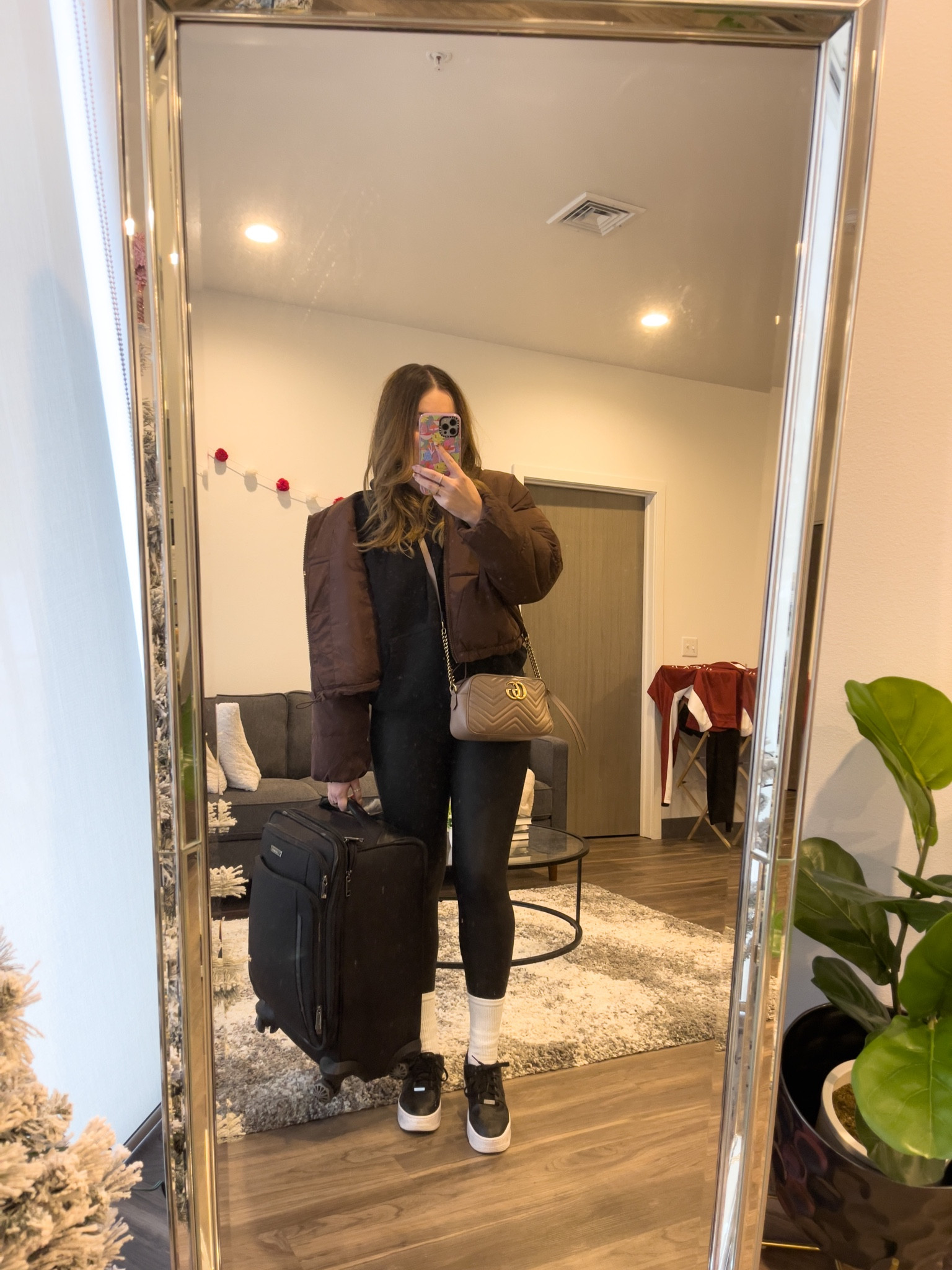 Cute and casual airport outfit! Featuring my spanx leggings and a puffer

I’m wearing a L jacket, M sweatshirt and leggings with size 9 sneakers

#LTKstyletip #LTKSeasonal #LTKunder100