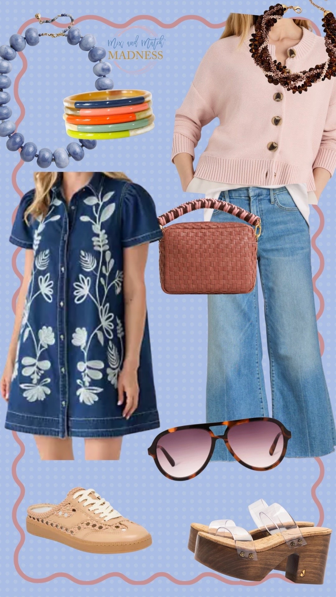 Mix and match perfection! This viral cardigan, my fave jeans and cute dress are closet keepers!