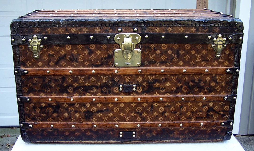 Louis Vuitton Steamer Trunk | Etsy (US)