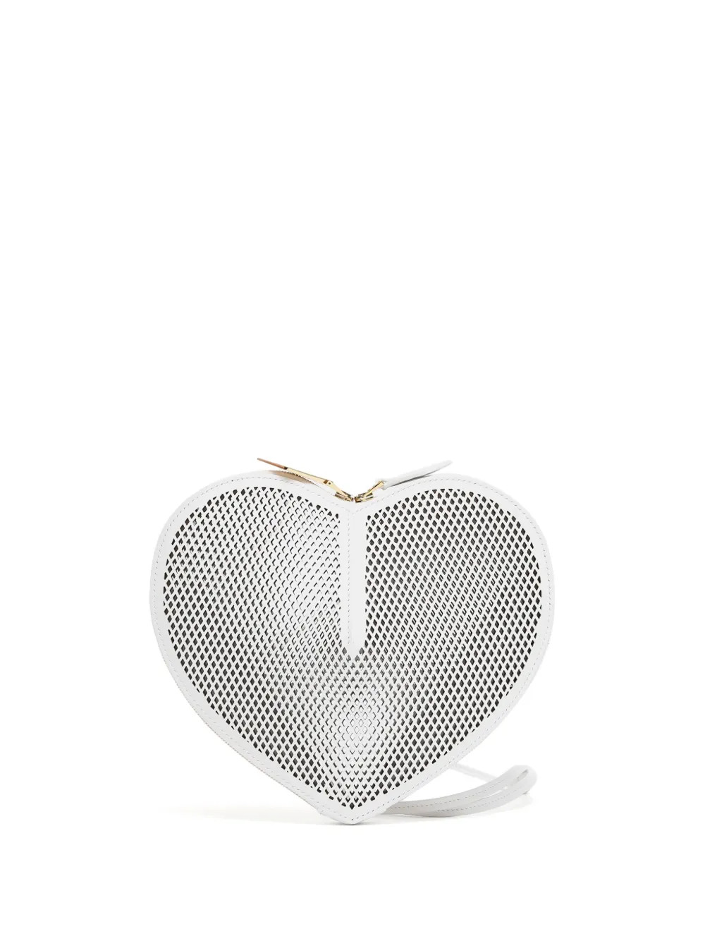 Alaïa Le Coeur Shoulder Bag | White | FARFETCH SG | Farfetch Global