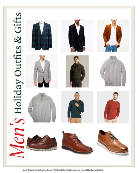 Great building pieces of a man’s fall wardrobe. Wear these pieces into the holidays for Thanksgiving, or holiday events at work, church, or in the community. Great blazers and versatile shoes to wear with a suit, blazer or sweater and jeans. 

#LTKSeasonal #LTKmens #LTKHoliday