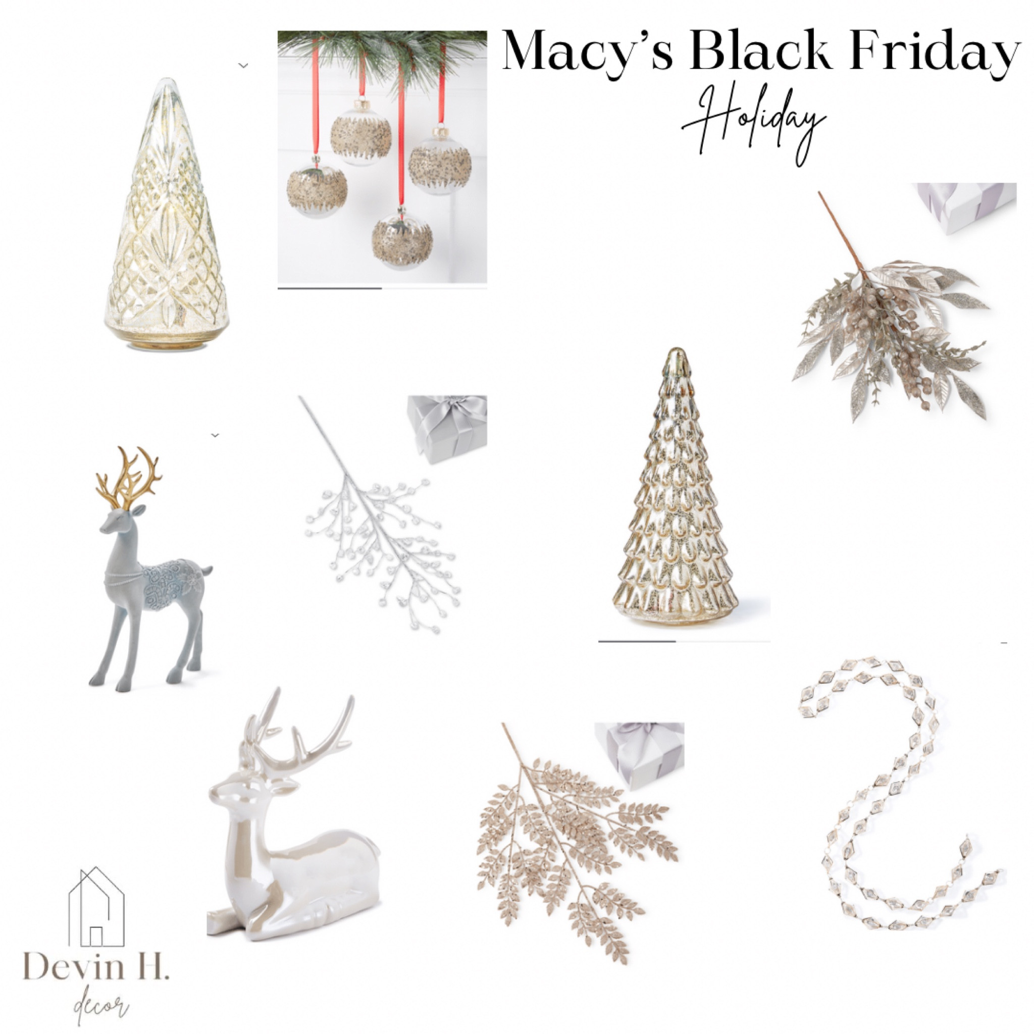 Macy’s Black Friday holiday.



Macys Black Friday, macys Christmas, macys holiday, neutral holiday decor, glam Christmas, affordable Christmas decor #neutralchristmasdecor #macyschristmasdecor #blackfridayholiday #affordablechristmasdecor #christmasornaments #christmasdecorinspo

#LTKSeasonal #LTKHoliday #LTKunder50