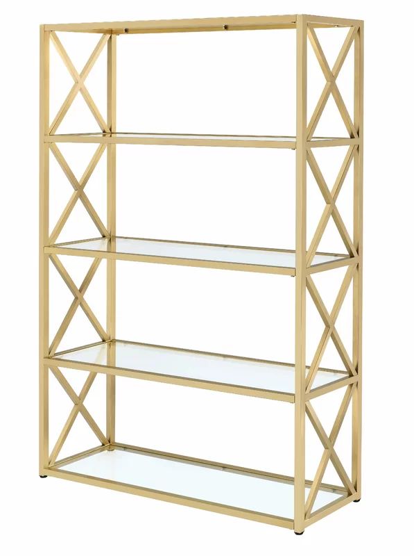 Lorenza 77" Etagere Bookcase | Wayfair North America