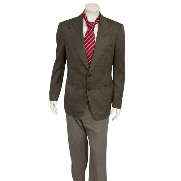 Tom Ford Mens Textured 2 Button Silk Blazer | Poshmark