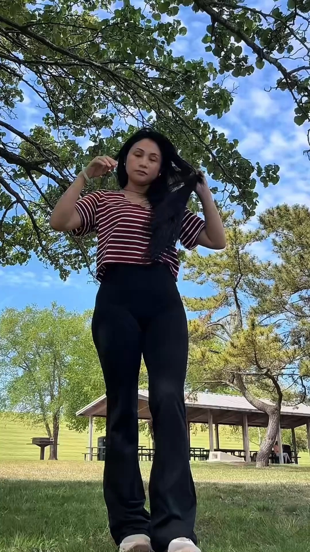 These black mini flare leggings are such a flattering everyday staple. I love the tummy control fit, scrunch detail, and pockets—perfect for workouts, errands, or dressing up with a cute top.


#LTKmomlife #LTKgrwm #LTKOver40