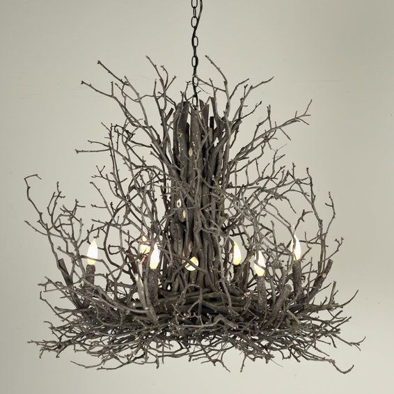 Naturally Superior Twig Chandelier - Large | Shades of Light