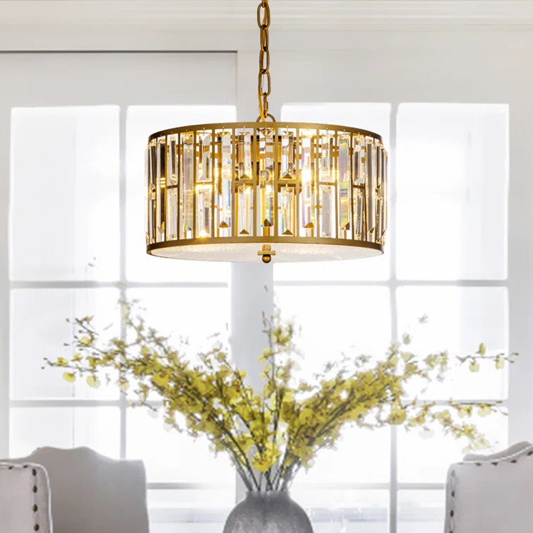 Haywa 4 - Light Drum Chandelier | Wayfair Professional