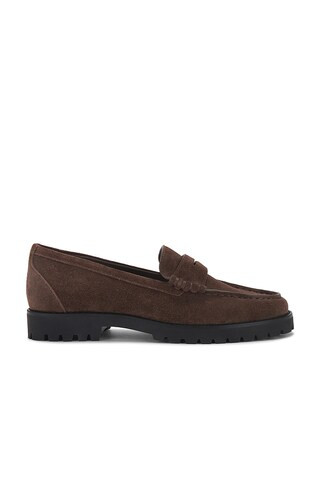 PAIGE Ellis Loafer in Chocolate from Revolve.com | Revolve Clothing (Global)