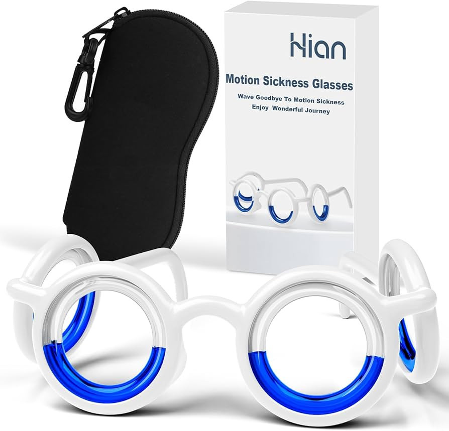 Motion Sickness Glasses, Car Sickness Glasses,Relieve Carsickness Airsickness Seasickness Glasses... | Amazon (US)