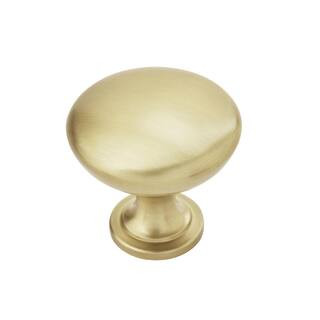 Edona 1-1/4 in. Dia Golden Champagne Cabinet Knob (10-Pack) | The Home Depot
