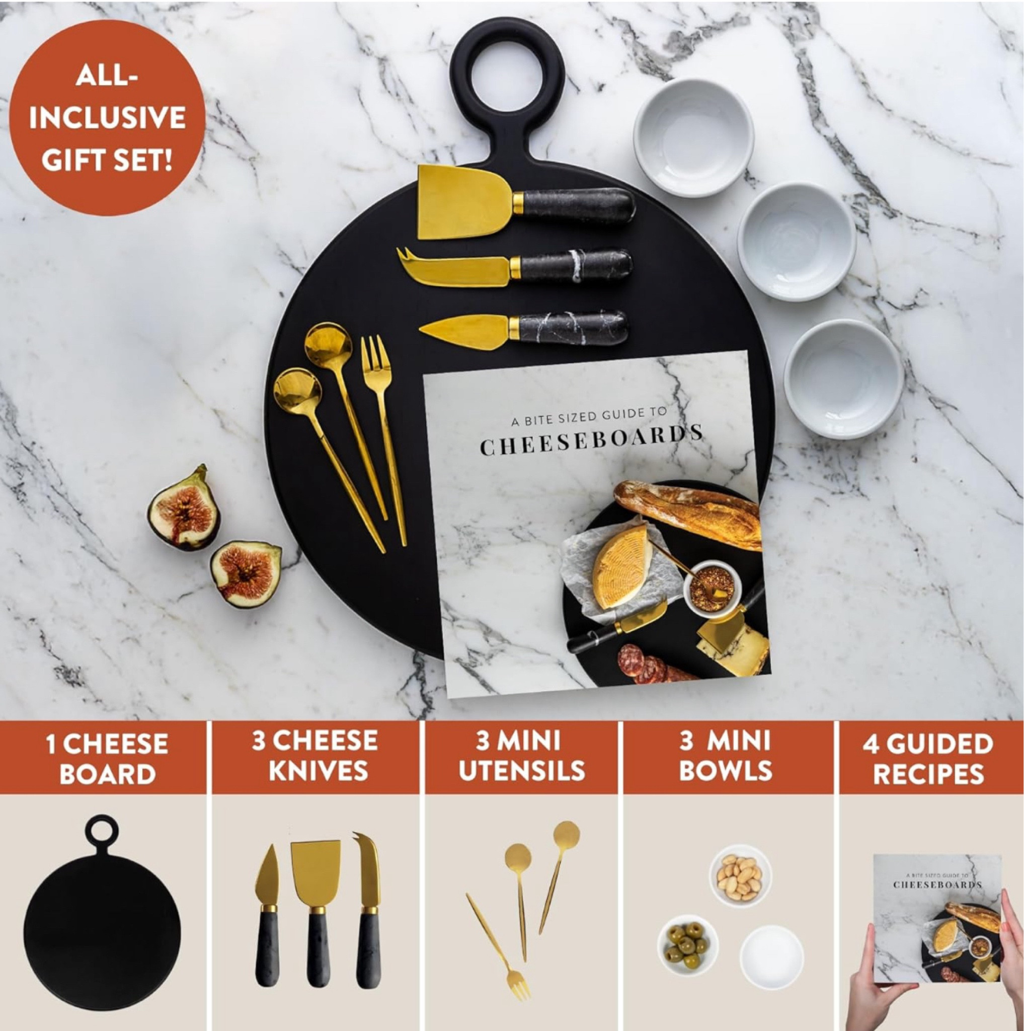 Great gift idea! 

Charcuterie Board Gift Set, Black: Unique Mother's Day Gifts For Mom, House Warming Gifts New Home, Wedding Gifts for Couple, Bridal Shower Gift

#LTKSaleAlert #LTKHome #LTKGiftGuide