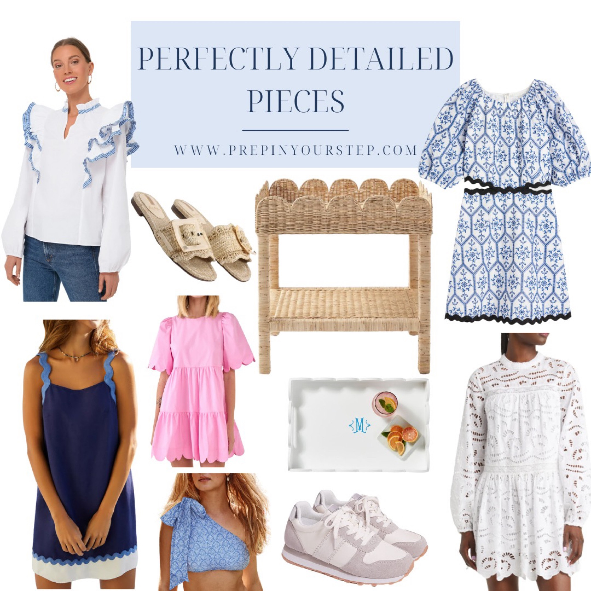 Never one to turn down a cute and unique detail on pieces I wear or display in my home! Many of these pieces are under $100! 

#LTKunder50 #LTKhome #LTKunder100