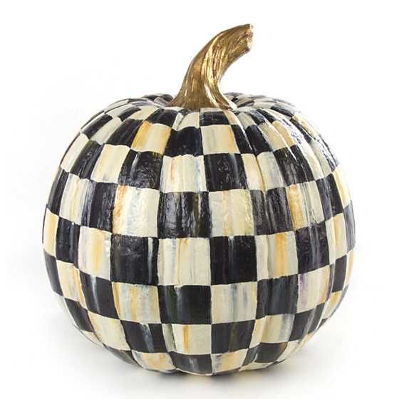 Courtly Check Pumpkin - Medium | MacKenzie-Childs