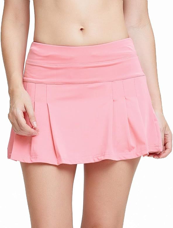 Women's Active Athletic Skort lightweight Quick Dry Shorts Breathable Running Tennis Golf Workout... | Amazon (US)