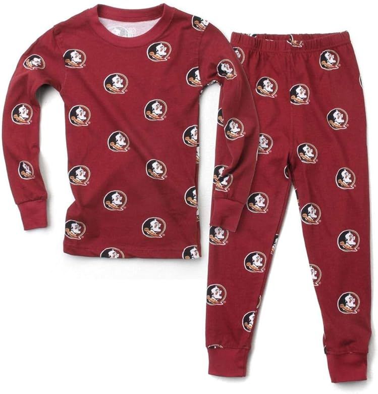 Wes and Willy Kids FSU Florida State University Matching PJs Family Matching Pajamas | Amazon (US)