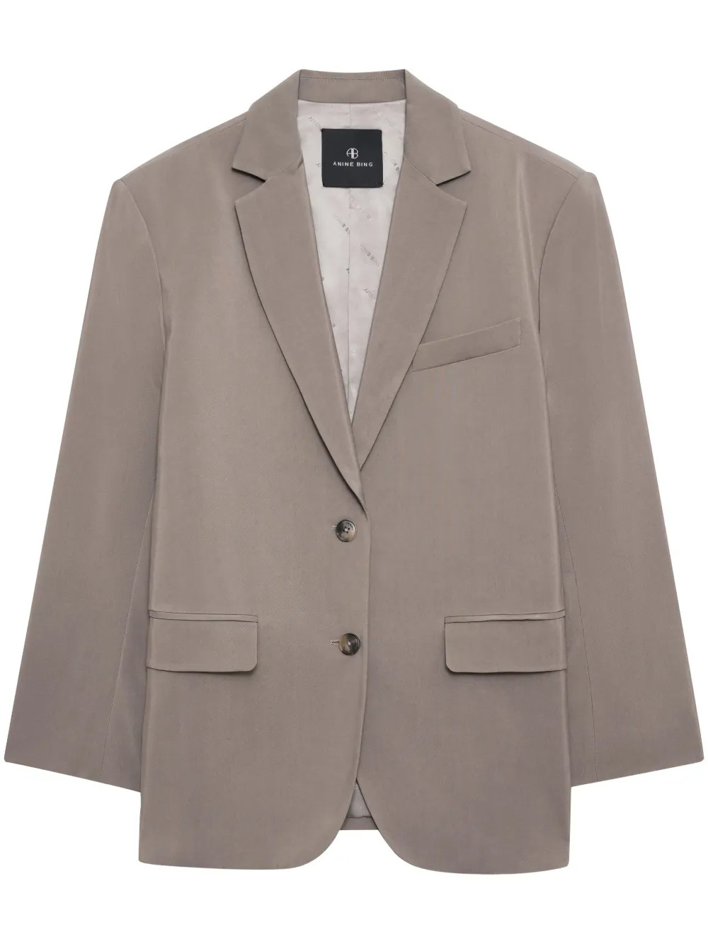 Quinn oversize single-breasted jacket | Farfetch Global