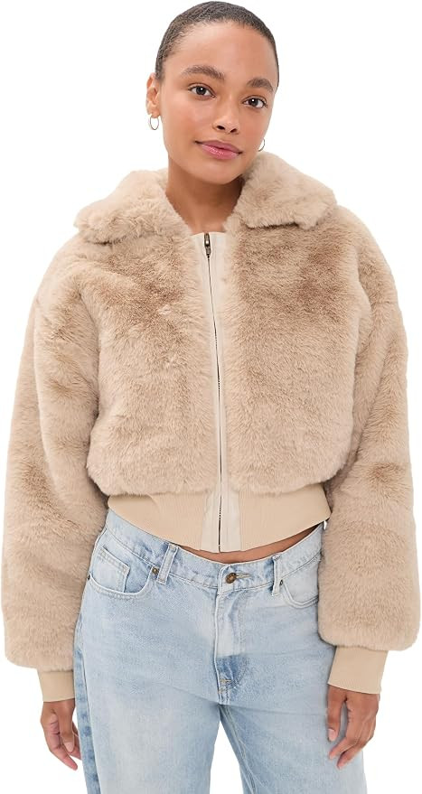 Lioness Women's Drita Faux Fur Jacket | Amazon (US)
