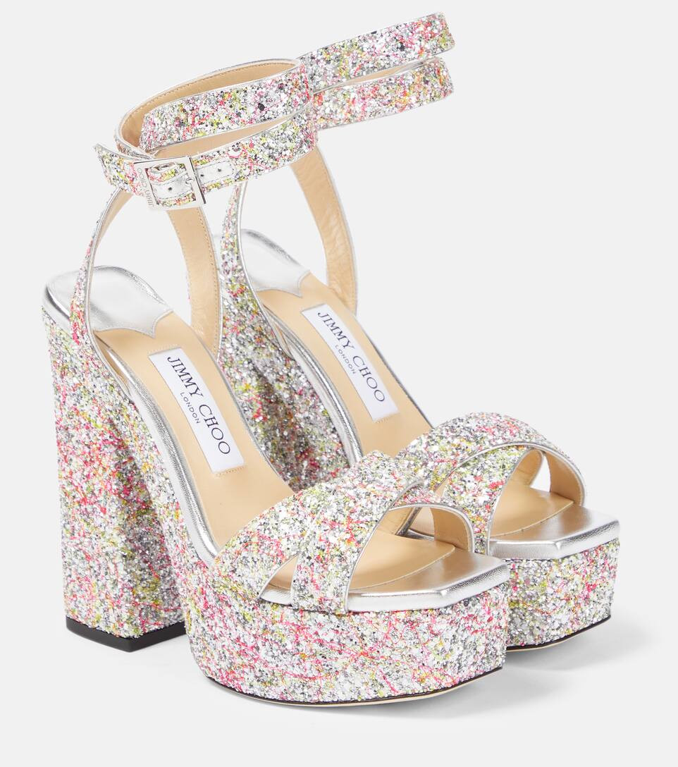 Gaia embellished leather platform pumps | Mytheresa (US/CA)