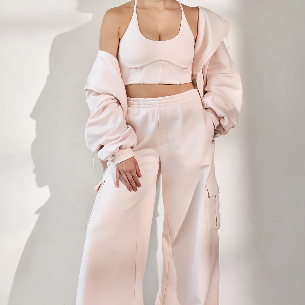 Cloud Cargo Sweatpant - Tutu Pink | POPFLEX