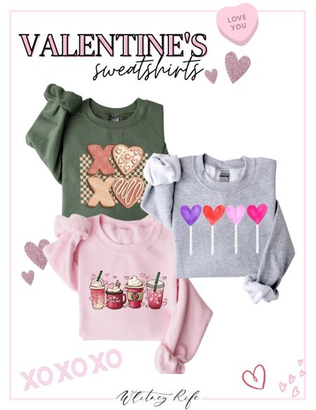 Valentines sweatshirts
Valentines cozy outfit Inspo
Valentines outfit Inspo 
Etsy finds
Shop small! 


#LTKSeasonal #LTKunder50 #LTKstyletip