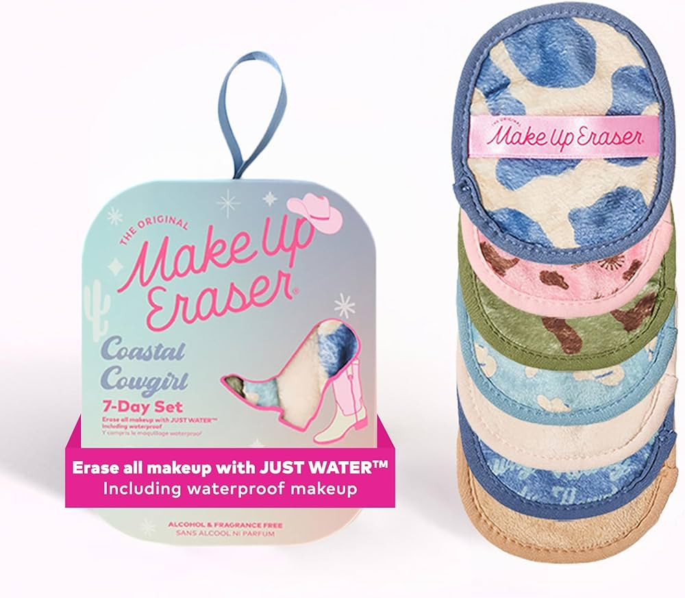 Makeup Eraser The Original, 7-Day Set, Erase All Makeup with Just Water, Including Waterproof Mas... | Amazon (US)