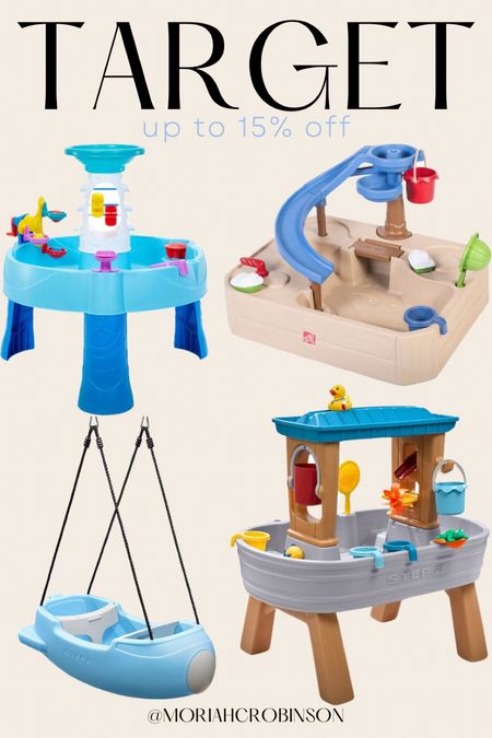 Target — up to 15% off outdoor play!

Kid, toddler, baby, outdoor toys, toys, target deal, target sale, water table, sand pit, swing 