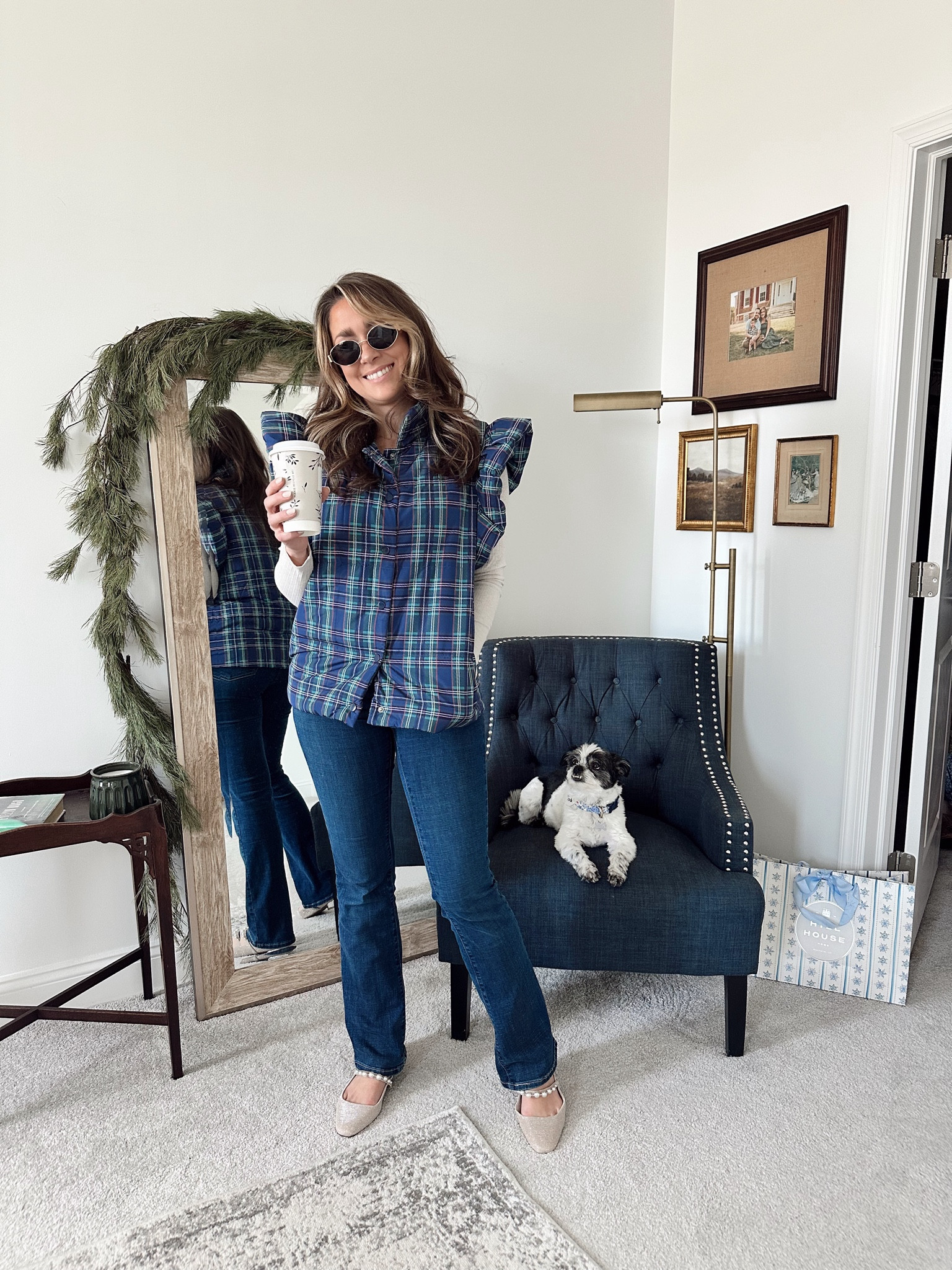 Men hate my outfit. Women are all
about it. 

#nancymeyers #vestseason #grandmillennialstyle #winterootd 

#LTKSeasonal #LTKShoeCrush