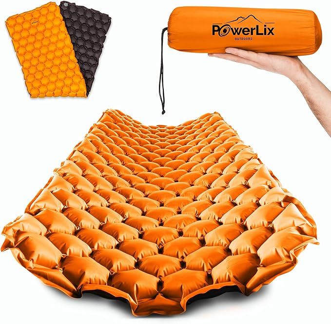 POWERLIX Sleeping Pad – Ultralight Inflatable Sleeping Mat, Ultimate for Camping, Backpacking, ... | Amazon (US)