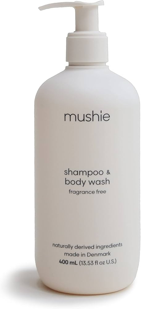 mushie Baby Shampoo & Body Wash | Gentle Formula for Delicate Skin | Certified Organic | Made in ... | Amazon (US)