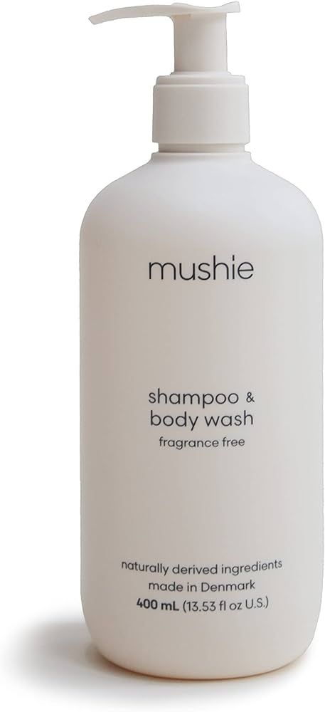 mushie Baby Shampoo & Body Wash | Gentle Formula for Delicate Skin | Certified Organic | Made in ... | Amazon (US)