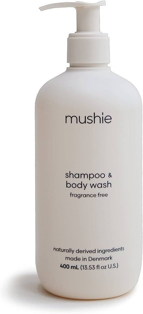 mushie Baby Shampoo & Body Wash | Gentle Formula for Delicate Skin | Certified Organic | Made in ... | Amazon (US)